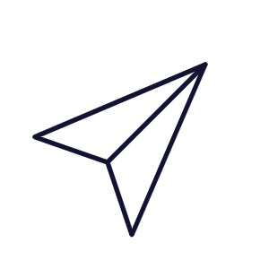 ETS Recruit paperplane send outline